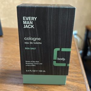 Every Man Jack Sea Salt cologne 3.4 fl ounces